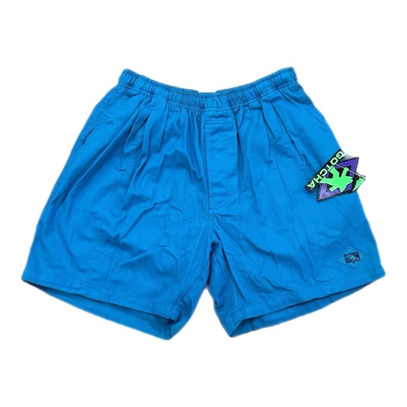 Vintage Gotcha‎ Shorts Mens 28 Blue Cotton 90s Surf Skate Streetwear - Picture 1 of 12